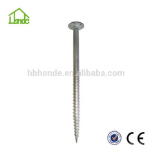 F76X2500 Made in China Manufacture Ground Screw Anchor for wooden house